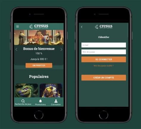 cresus online casino|crésus mon compte.